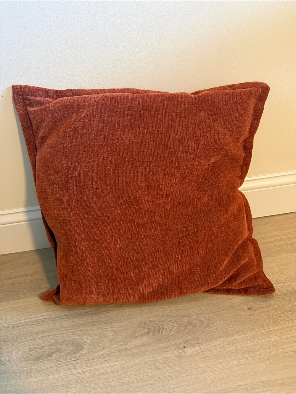 Rust Orange Decorative Throw Pillow